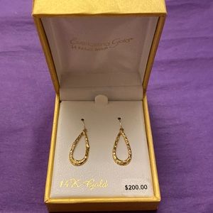 14K Everlasting Gold Earrings